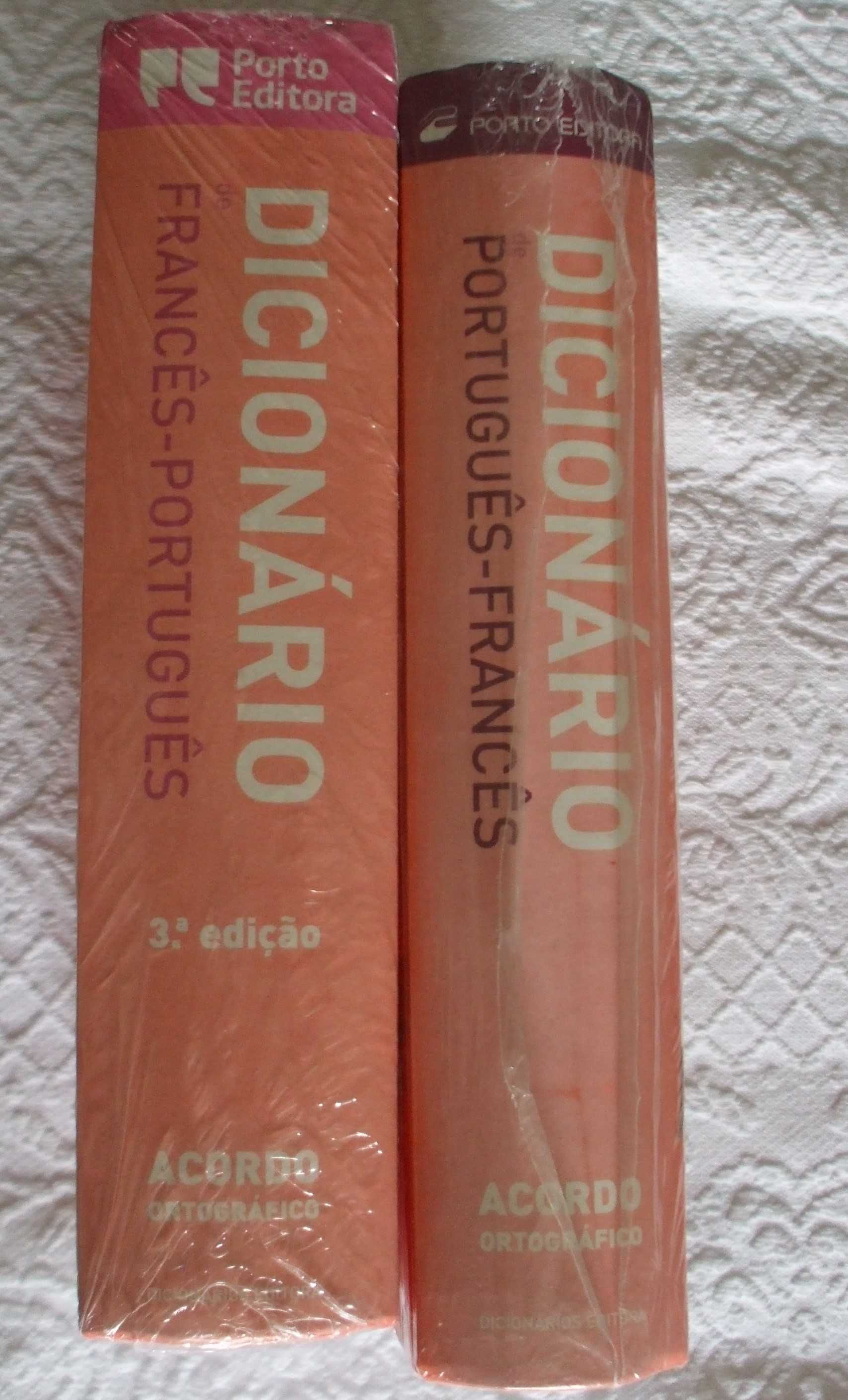 Dicionários Francês-Português/Português-Francês novos (2 volumes)