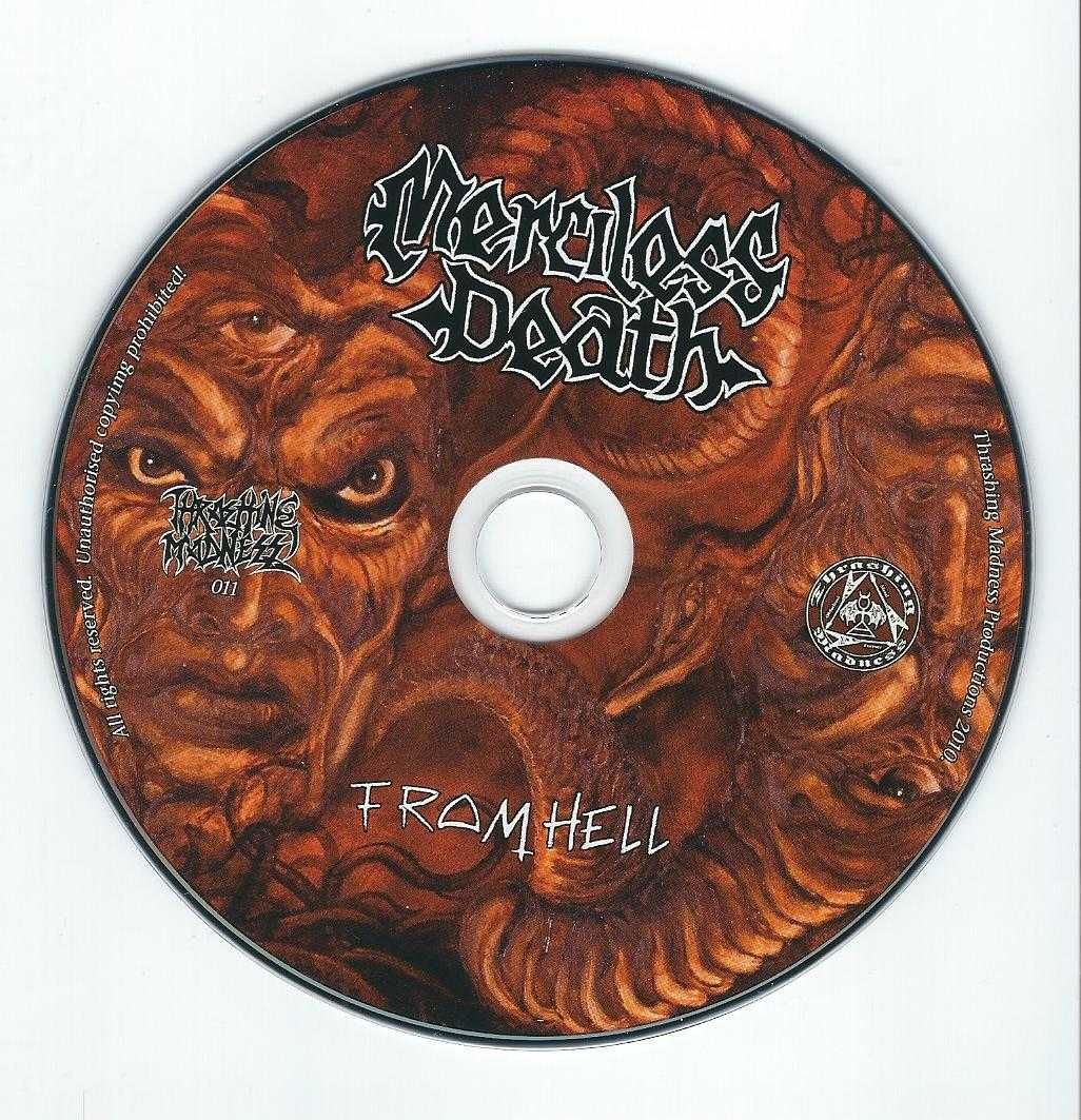 CD Merciless Death - From Hell (2011) (Thrashing Madness Productions)