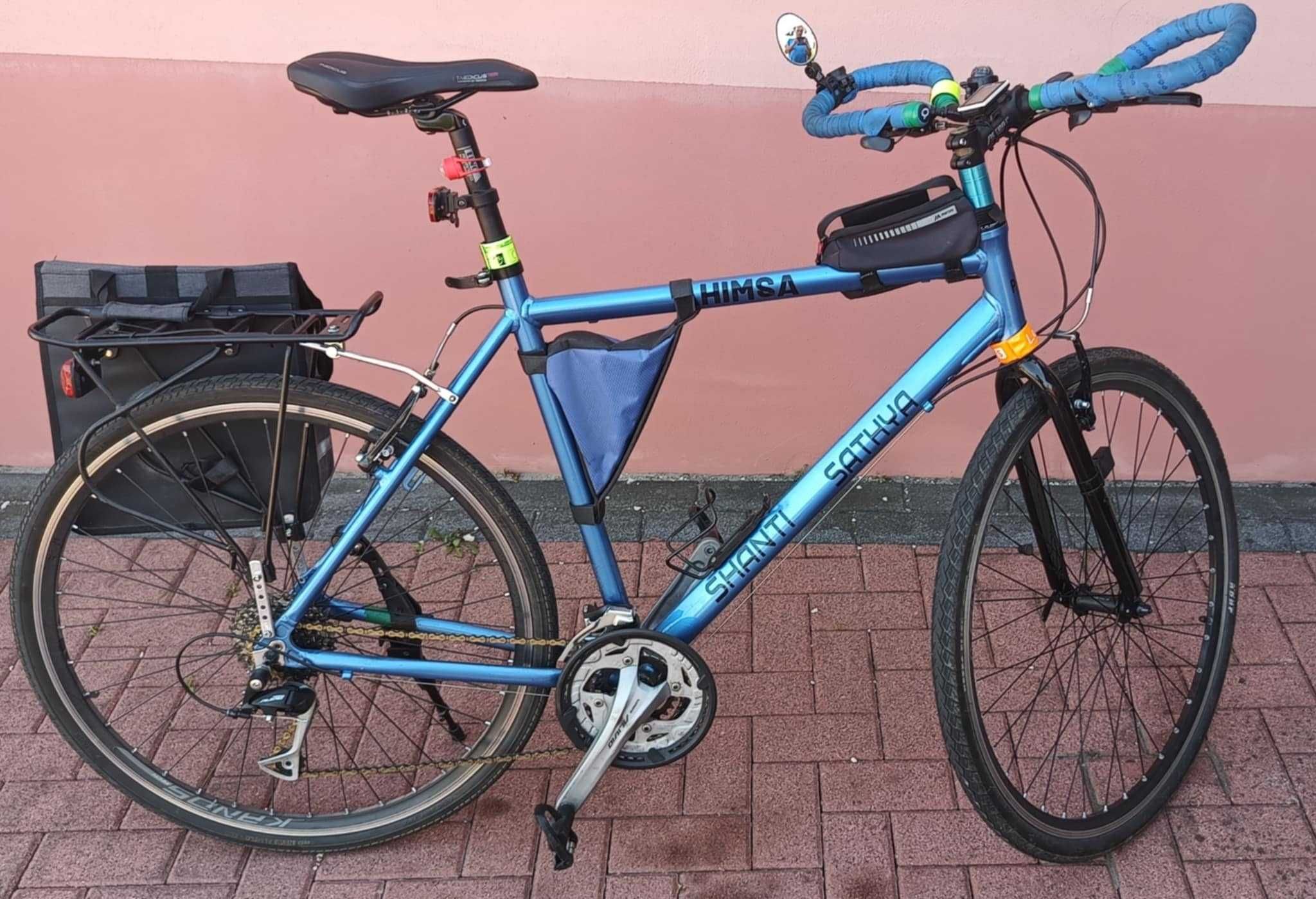 Merida 28 cali, biegi 3x9, rama 23 cale, Shimano Alivio.