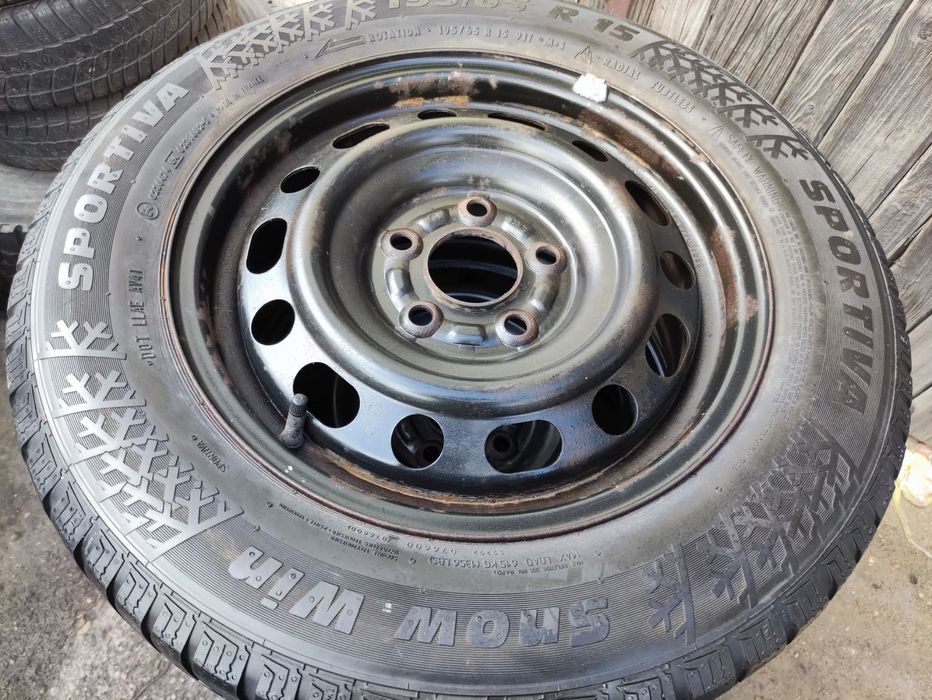 5x114,3 Felgi Stalowe Stal 15 Koła Zimowe Zima MAZDA 5 6 3 MPV KIA VENGA CEED I SOUL HYUNDAI IX20 I30 I 4,5mm Legnica ALU-RAD 195/65