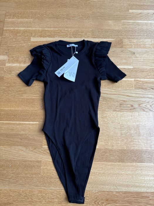 Нове чорне боді з біркою, сексі Zara, розмір XXS, XS,
