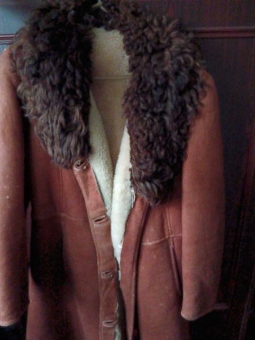 Kożuch damski ze skóry owczej