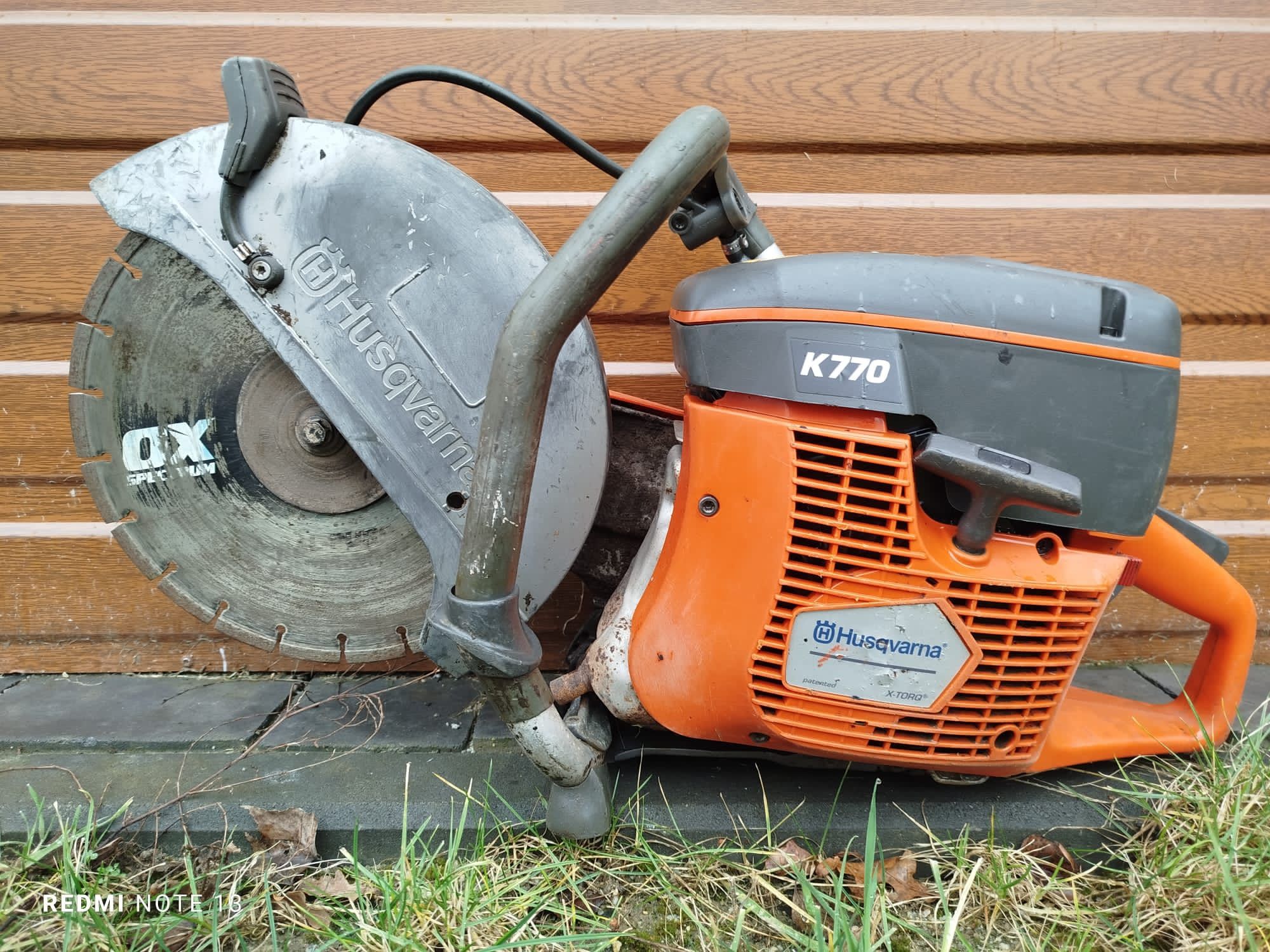 Piła do betonu husqvarna K770.