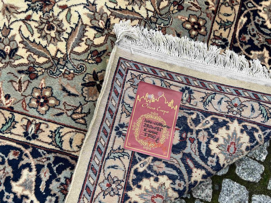 Kaszmirowy dywan perski Indo-Ispahan 290x185 galeria 22 tys