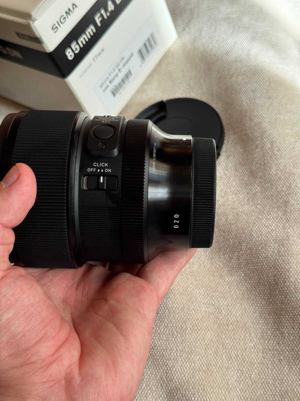 Об'єктив Sigma 85mm f1.4 DG DN (Sony E-mount)