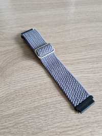 Pasek szary do zegarka/smartwatch nylonowy, 20mm