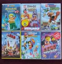 Zestaw bajek LEGO przygoda, przygoda 2, Scooby-Doo, aquaman, SuperHero