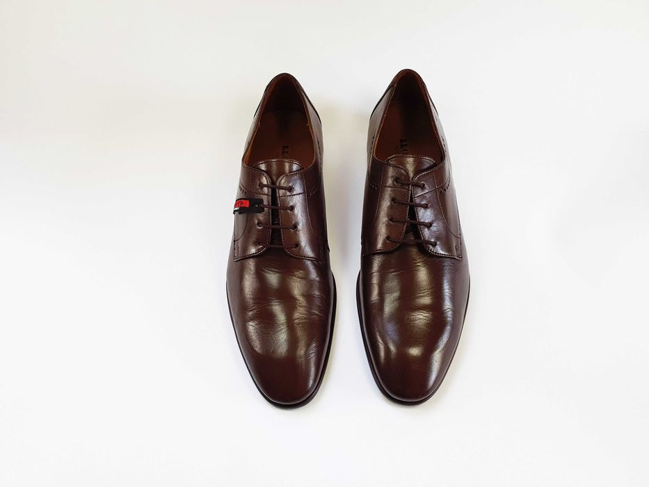 Коричневі чоловічі туфлі LLOYD Made in Romania 43 28 см