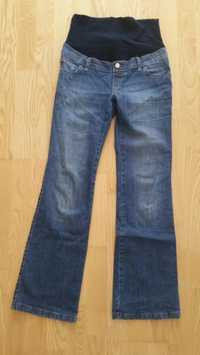 Spodnie dżinsy ciążowe niebieskie 38 Bebefield