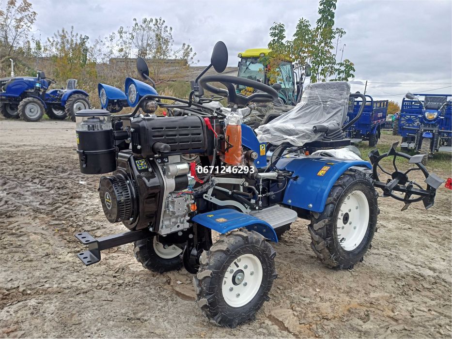 Мототрактор KENTAVR 10D (1350) Дизель 4x4 Кентавр безкоштовна доставка