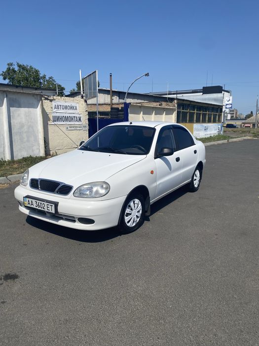 Daewoo lanos білий газ/бензин 1,5