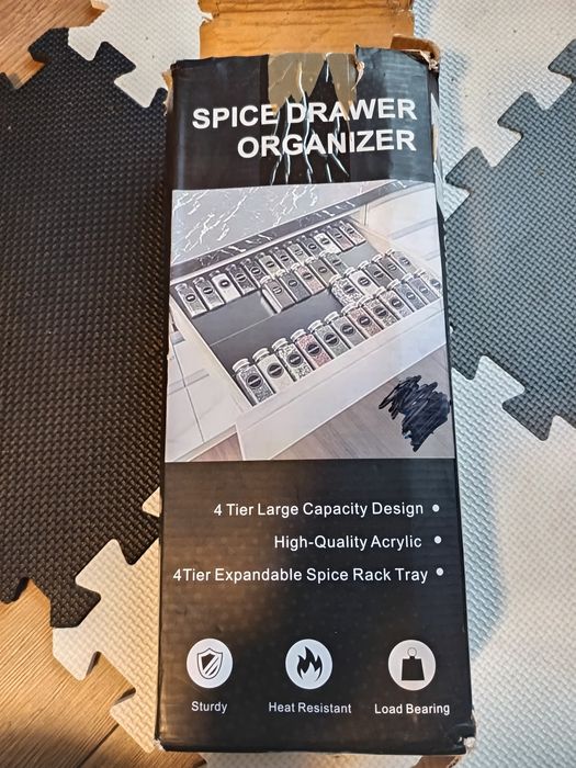 Organizer na przyprawy do szuflady