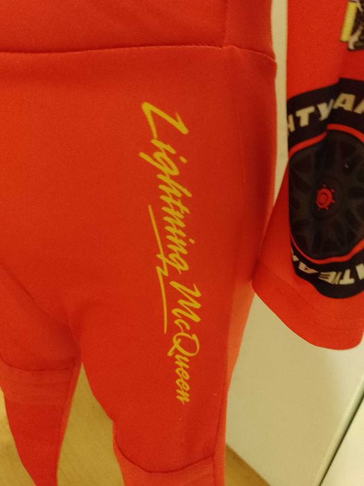 H&M strój przebranie ZYGZAK MC QUEEN McQueen AUTA CARS 98/104 (33)