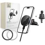Tech-Protect Mm15W-V5 Magnetic Magsafe Cd & Vent Car Mount Wireless Ch