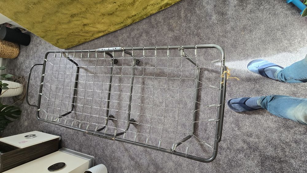 Łóżko polowe skladane dostawka