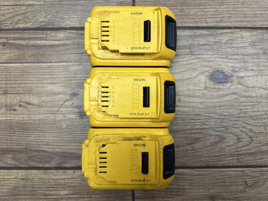 [Zestaw] Bateria, akumulator DeWalt 3x 5AH 18V