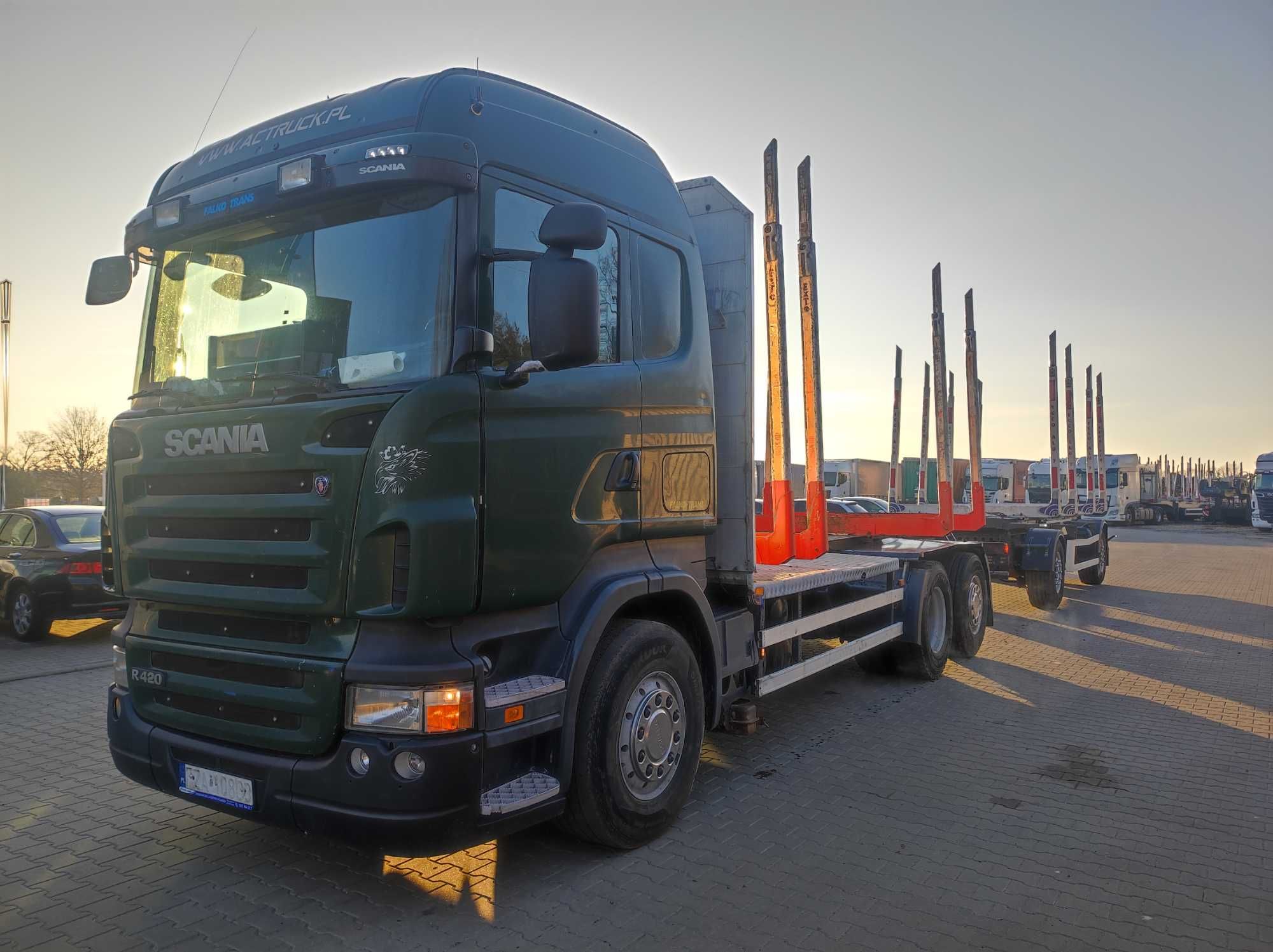 SCANIA R420 6X2 Do drewna