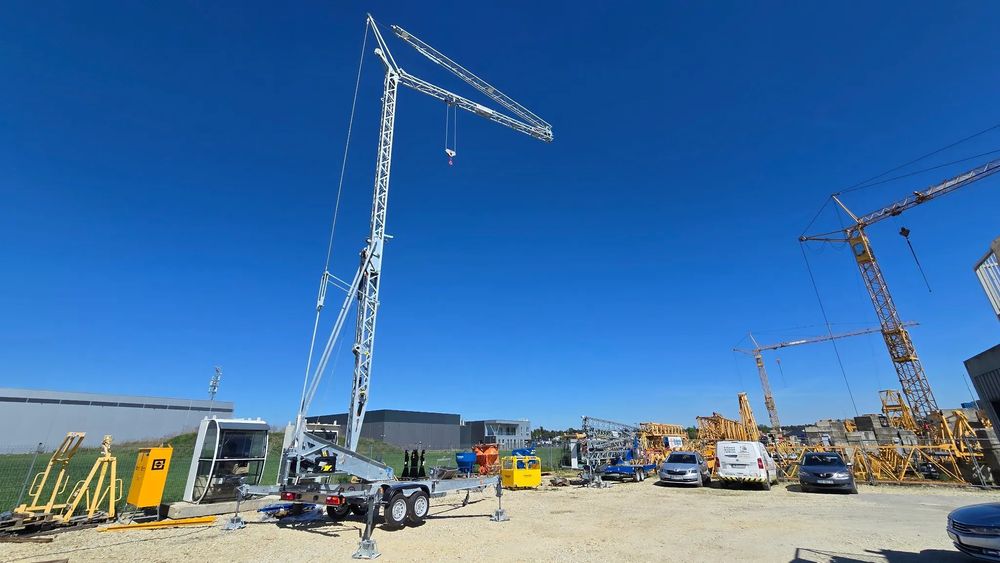 Vicario OMV 15  Żuraw, dźwig dekarski, Nowy 2 Lata Gwarancji, WYPRZEDAŻ BLACK FRIDAY