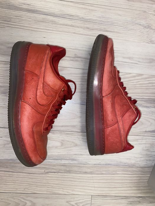 Nike AF1 Air Force 1 cmft lux low Ostrich Red 47.5 us 13 31 cm Wrocław