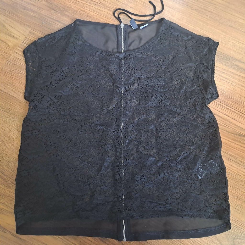 Bluzka H&M z koronki