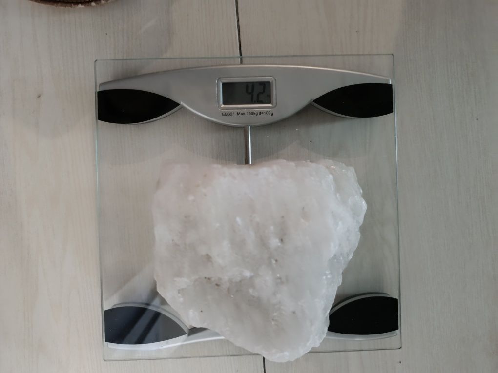 Skała solna 4,2 kg biała