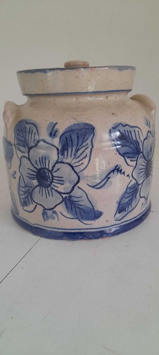 Pote de louça Regional dos Açores, cerâmica Vieira