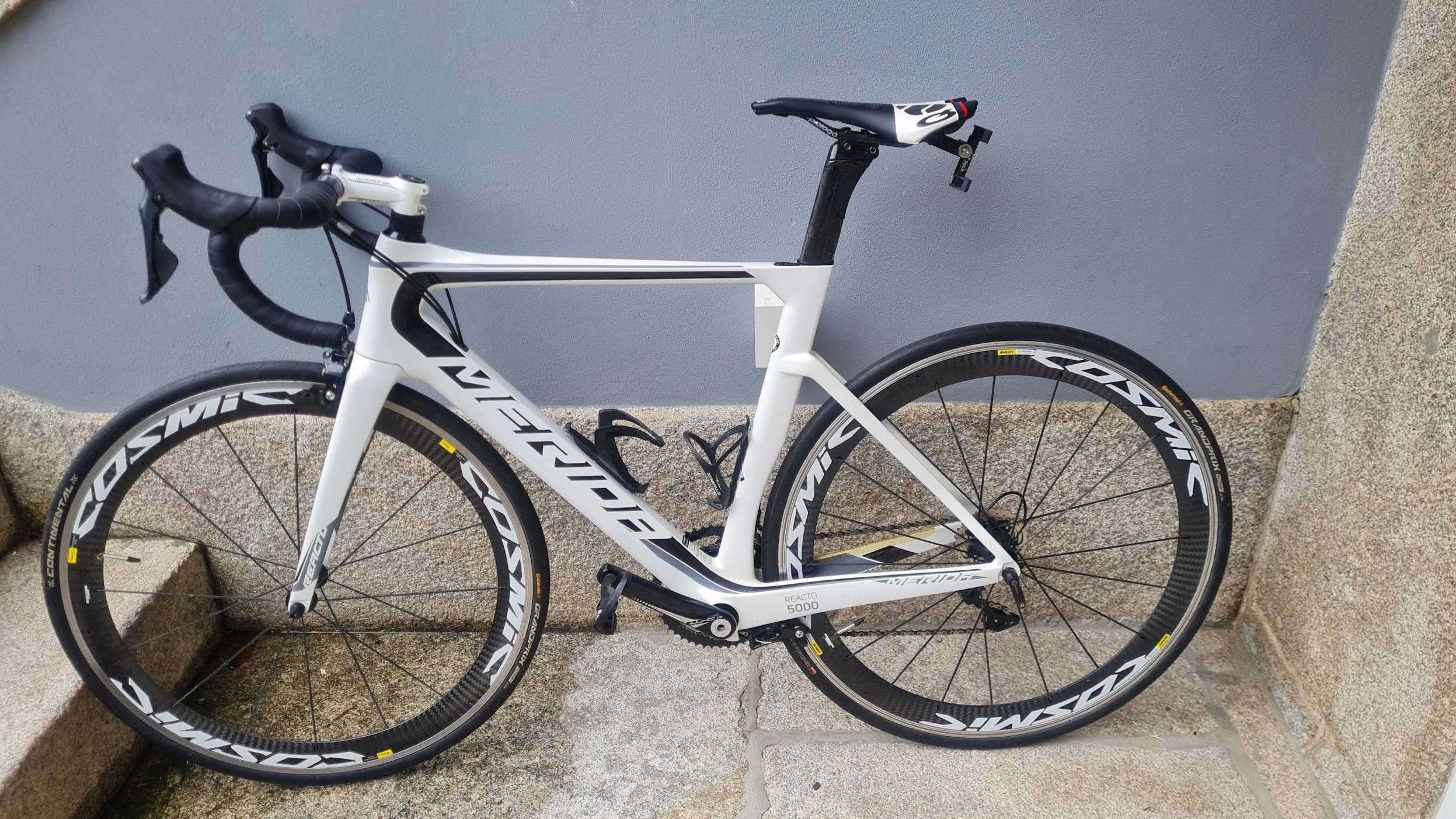 Merida Reacto 5000 rodas Mavic