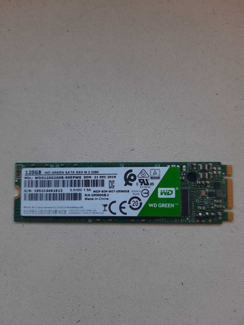 SSD m.2 WD green 2280