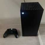 Xbox series X + comando (com bateria)