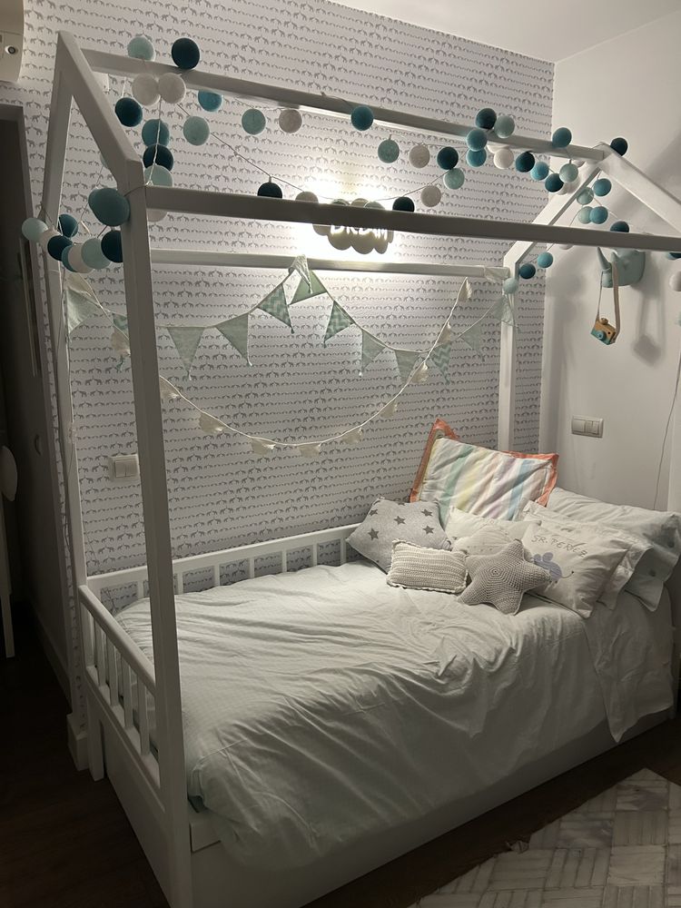 Cama criança 190 x 90 com colchão