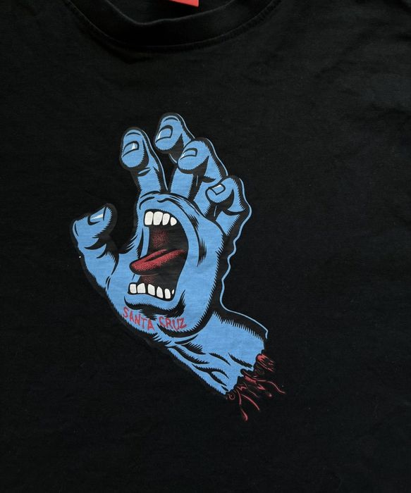 чорна футболка Santa Cruz sk8 / L