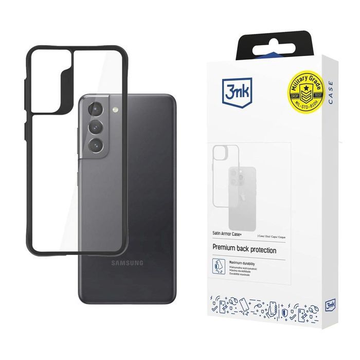 Etui 3Mk Satin Armor Case+ Na Samsung Galaxy S21 5G - Przezroczyste