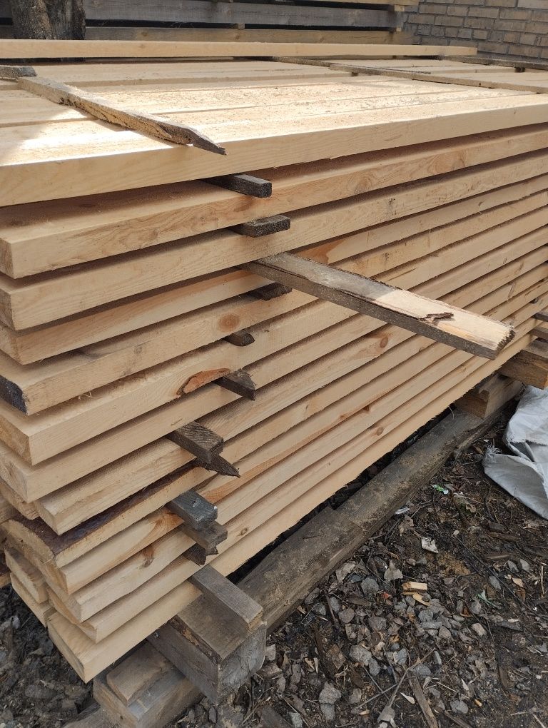 Брус обрізна 100*200*4,5/6м сосна