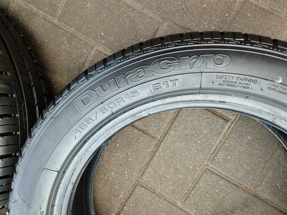 165/60 81T R15 GOODYEAR DuraGrip 7mm 2023r Letnie Opony 2szt jak NOWE