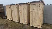 Toaleta drewniana ZWYKŁA przenośna kibelek WC transport