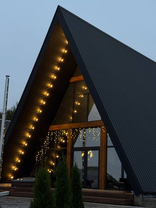 Будинок A-frame подобово, Чан, Баня