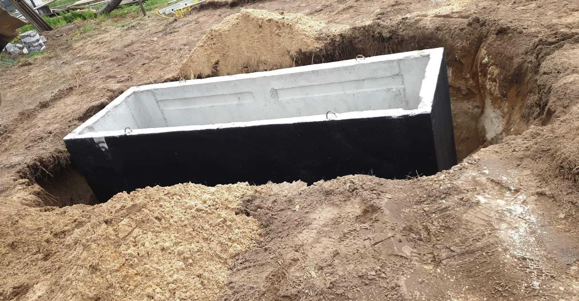 Szambo Betonowe 12m3 Piwniczki, kanały samochodowe Zbiornik Betonowy