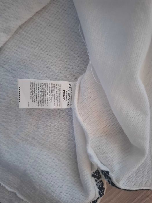 Polówka biała Reserved rozm.128