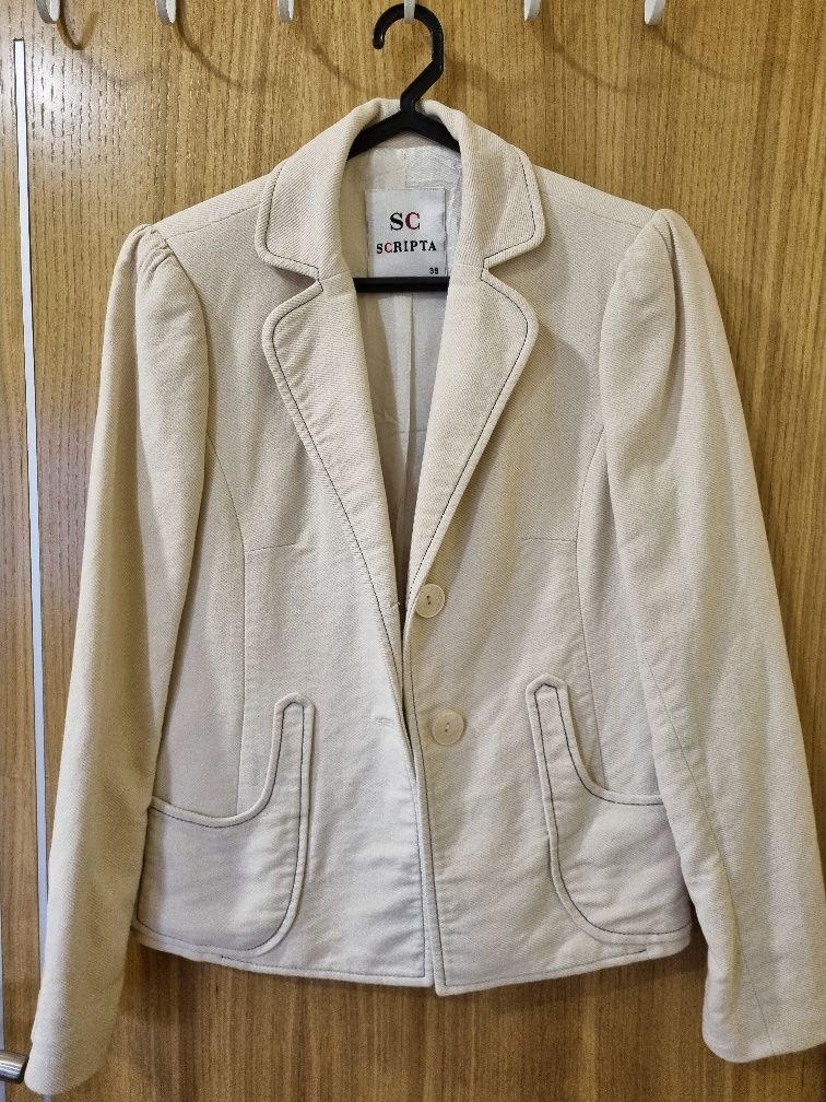 Blazer bege Scripta