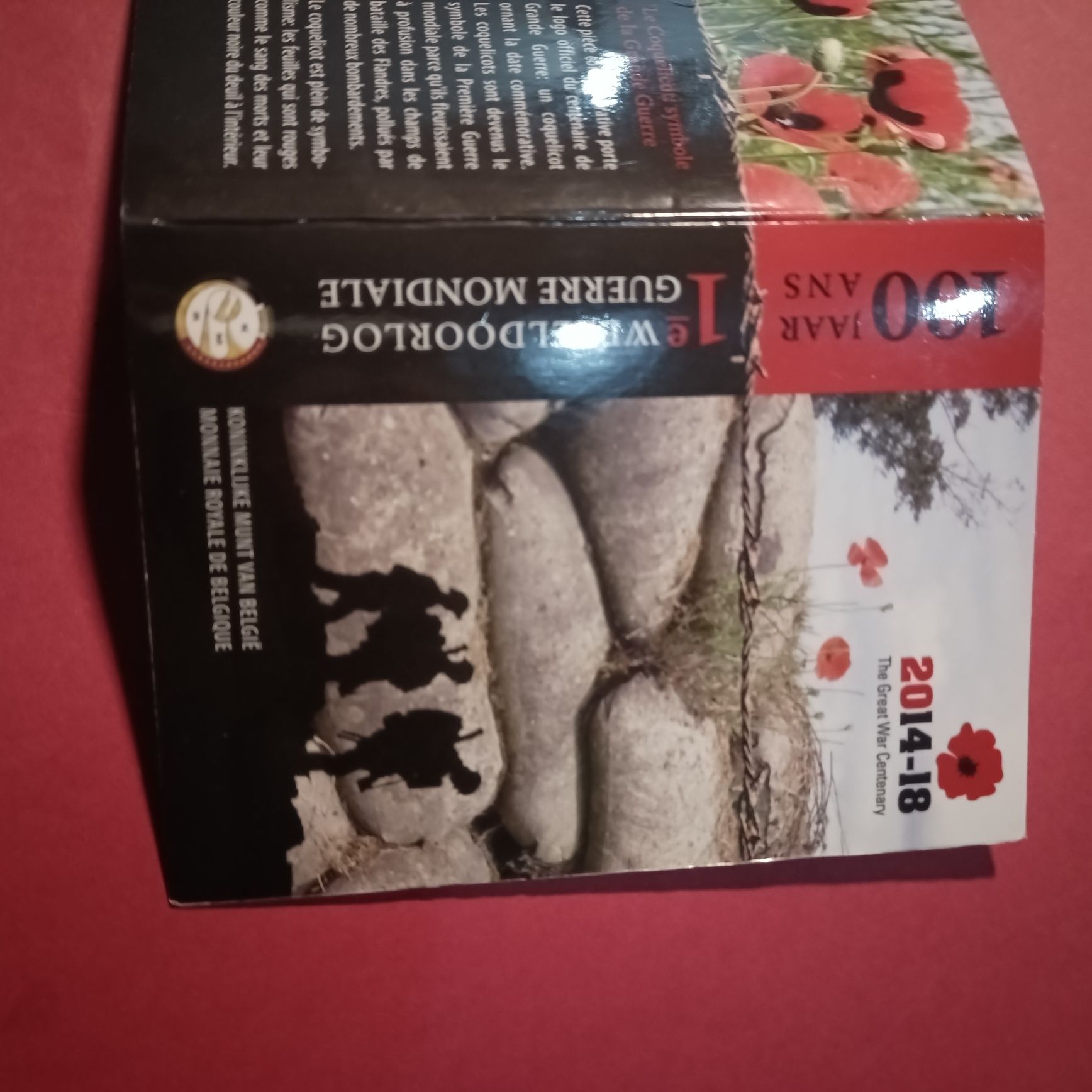 Moeda Coincard BÉLGICA 2014