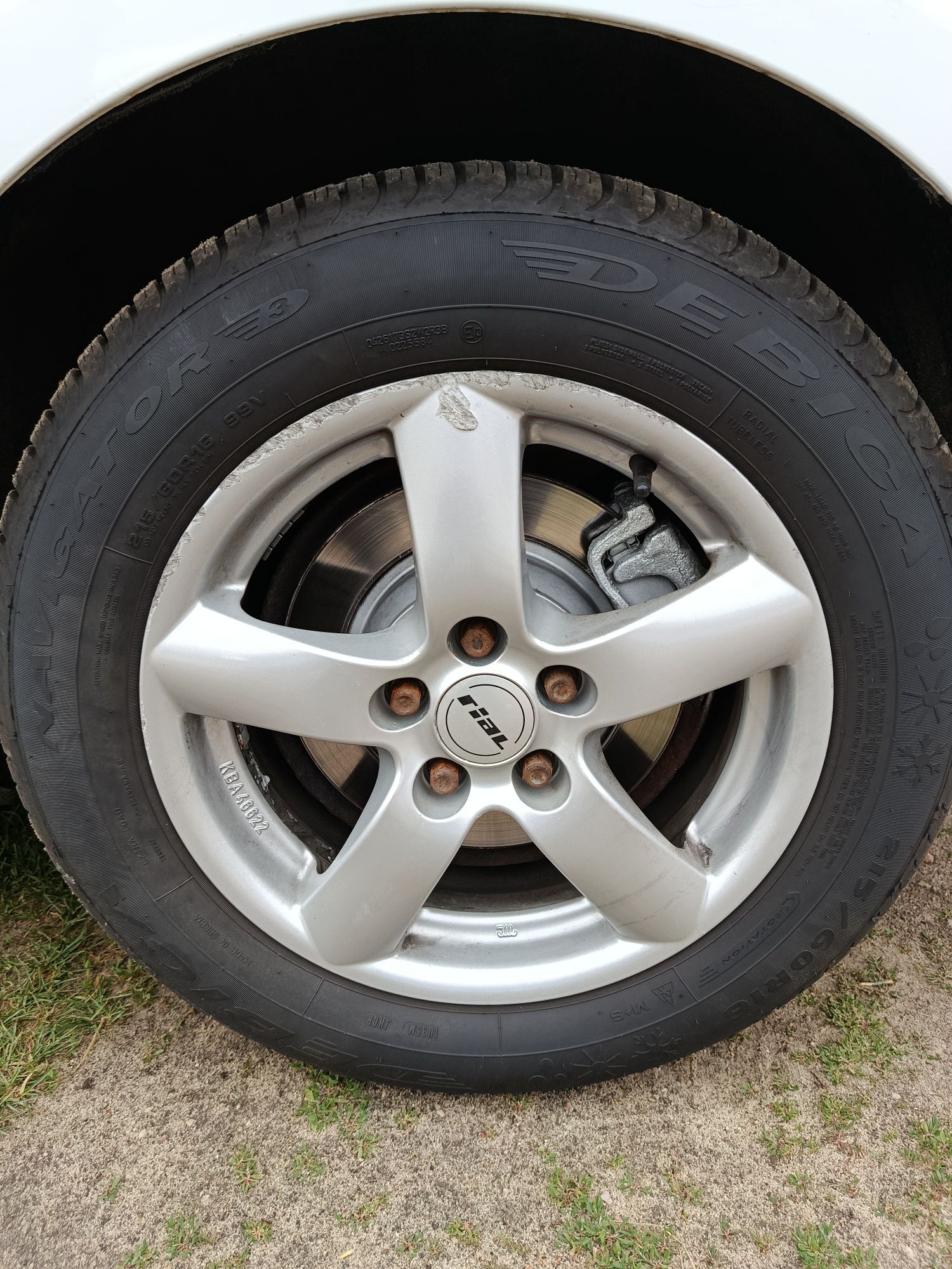 Koła ford 5x108 s max felgi opony całoroczne 215 60 R16