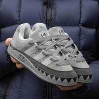 Стильні кросівки Adidas Adimatic Neighborhood Grey. На весну і літо