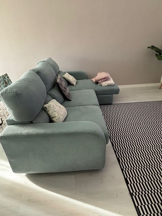 Sofa Chaise Longue Cama - Verde