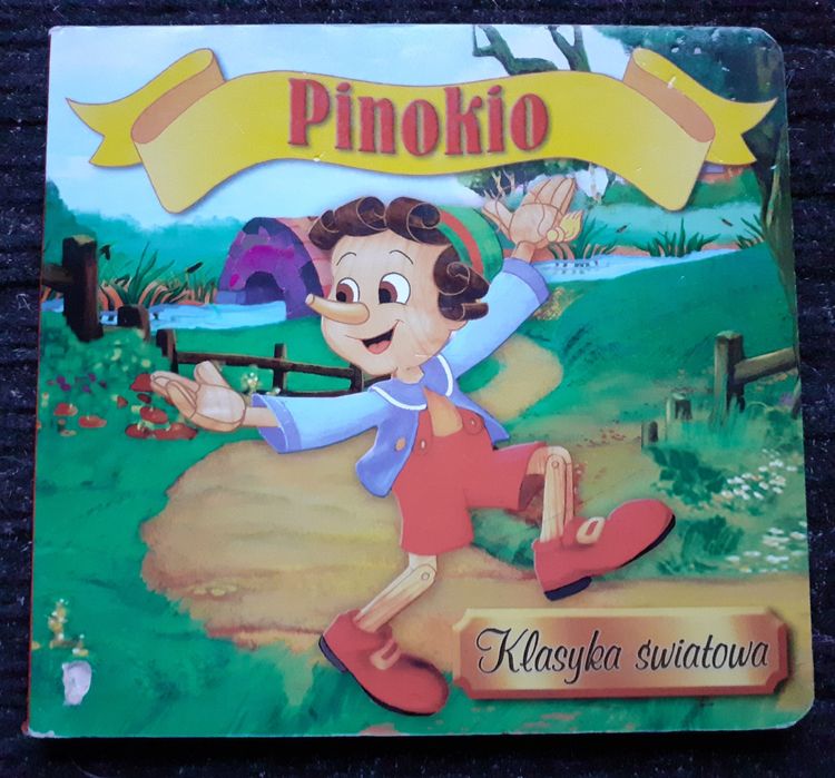 " Pinokio" Książeczka dla najmłodszych