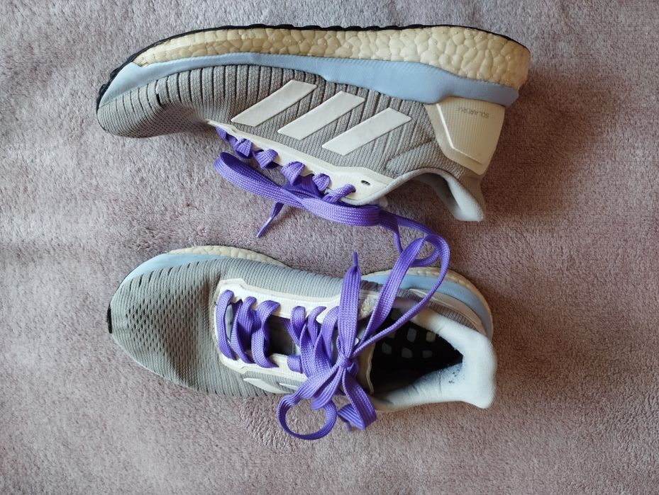 Adidas boost solar drive szare buty sportowe sneakersy 38