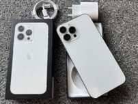 iPhone 13 Pro Max 512GB Silver Srebrny Biały Bateria 98% Gwarancja FAK