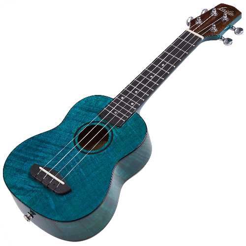 LAILA UDW-2313-FO GREEN Ukulele koncertowe 23" z serii Woodart design.