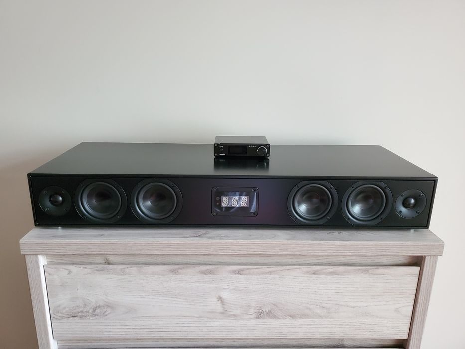 Саундбар Canton DM 8 + ЦАП / Підсилювач S.M.S.L Q5 Pro
