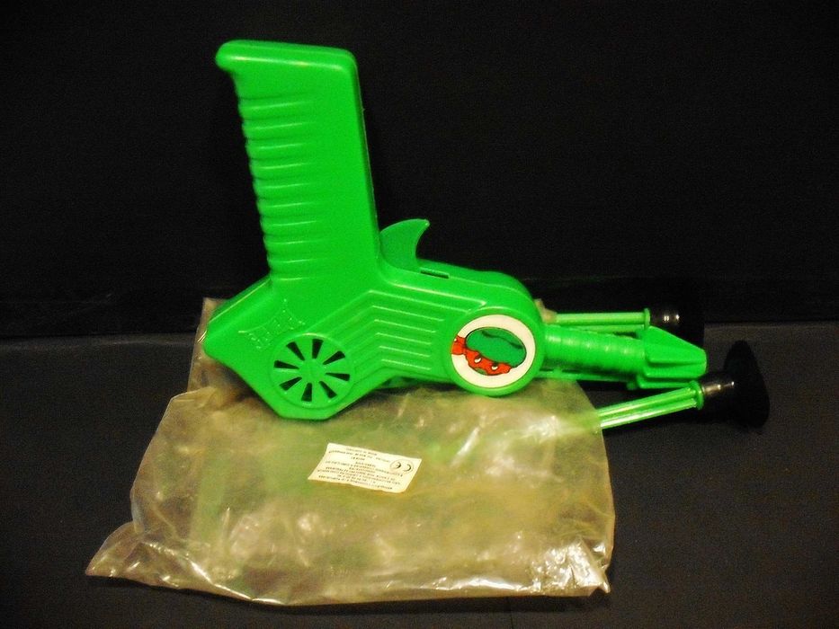 Lança dardos da tartaruga Ninja PEPE antiga