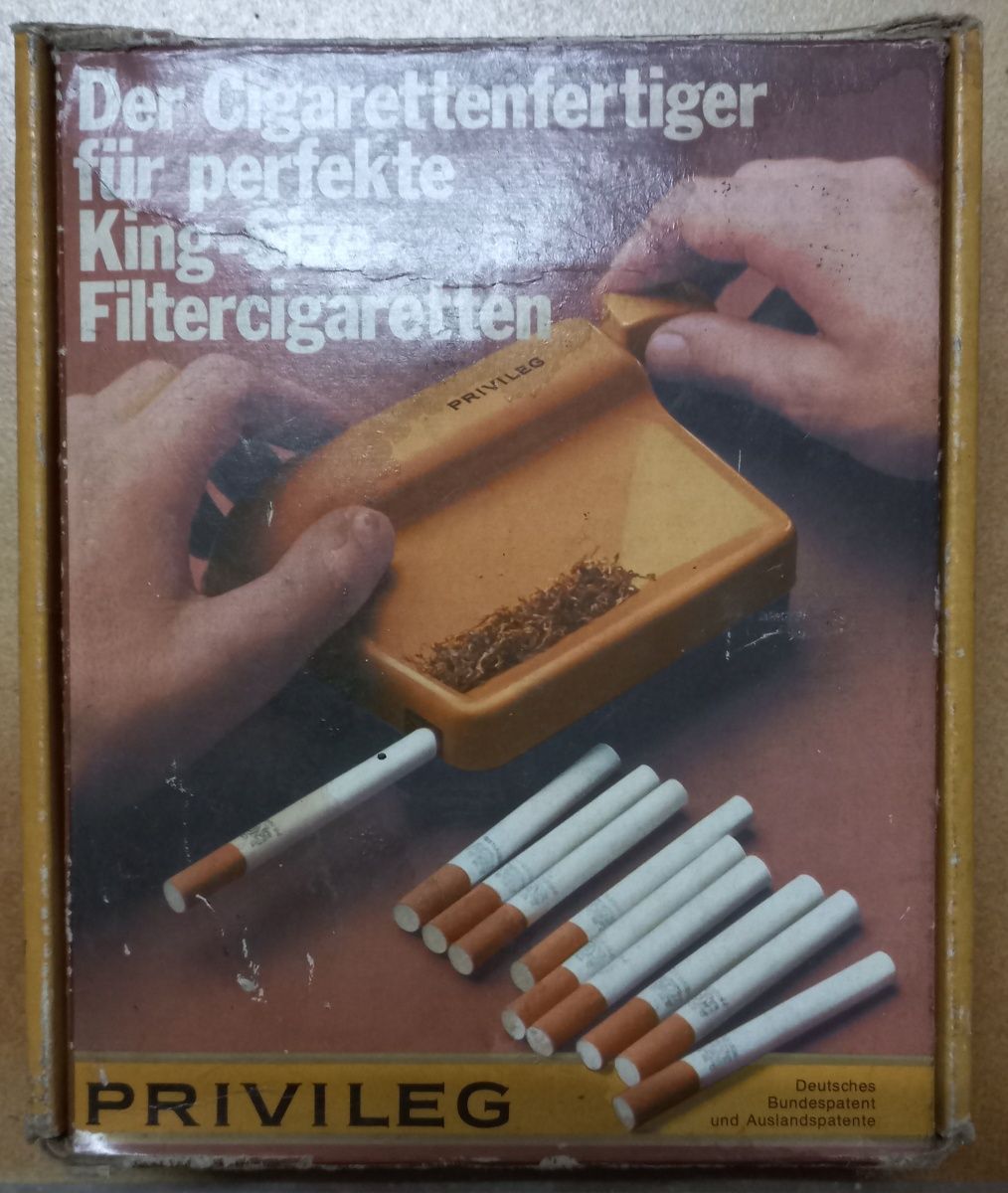 Máquina para fazer cigarros